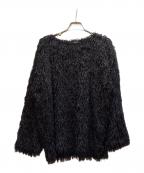 Couture d'adamクチュールドアダム）の古着「Bird/Feather-Tee Shirt/24AW-063」｜ブラック