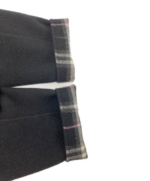 BURBERRY LONDON（バーバリーロンドン）BURBERRY LONDON (バーバリーロンドン) カシミヤ混 ショートコート ブラック サイズ:13の古着・服飾アイテム
