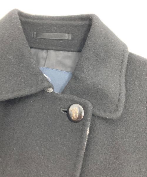 BURBERRY LONDON（バーバリーロンドン）BURBERRY LONDON (バーバリーロンドン) カシミヤ混 ショートコート ブラック サイズ:13の古着・服飾アイテム