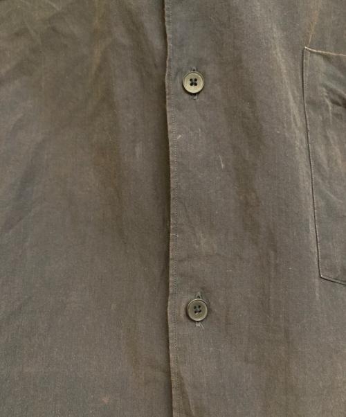 COMOLI（コモリ）COMOLI (コモリ) コモリシャツ / S03-02001 ブラック サイズ:4の古着・服飾アイテム