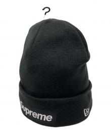 SUPREME×New Era（シュプリーム×ニューエラ）の古着「box logo beanie」｜ブラック