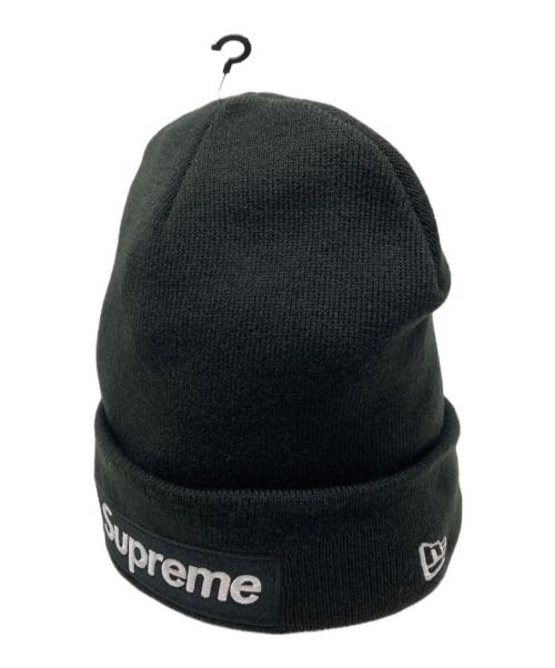 SUPREME（シュプリーム）SUPREME (シュプリーム) New Era (ニューエラ) box logo beanie ブラック 未使用品の古着・服飾アイテム