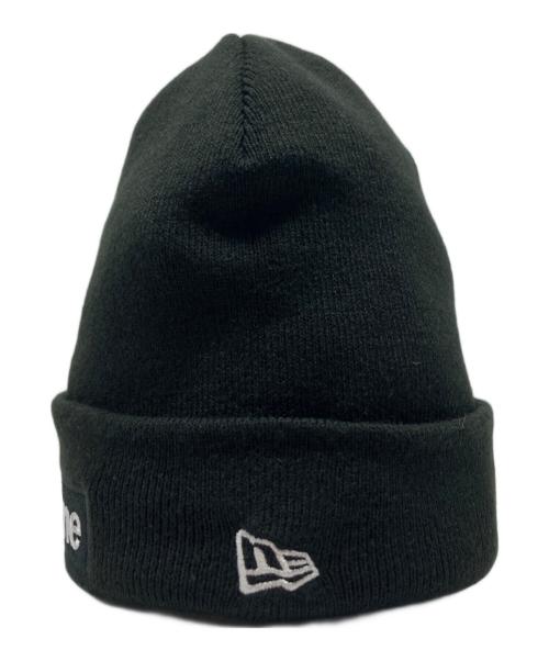 SUPREME（シュプリーム）SUPREME (シュプリーム) New Era (ニューエラ) box logo beanie ブラック 未使用品の古着・服飾アイテム