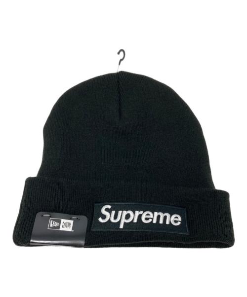 SUPREME（シュプリーム）SUPREME (シュプリーム) New Era (ニューエラ) box logo beanie ブラック 未使用品の古着・服飾アイテム