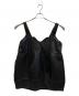 UN3D.（アンスリード）の古着「FAKE LEATHER COCOON LONG CAMI」｜ブラック