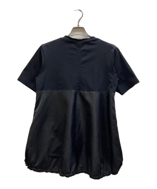 UN3D.（アンスリード）UN3D. (アンスリード) MA-1ディテールTシャツ/522412700301 ブラック サイズ:38の古着・服飾アイテム