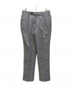 Brilla per il gustoブリッラ ペル イルグースト）の古着「LORO PIANA FABRIC 1プリーツ スラックス / 24-23-0819-015」｜グレー