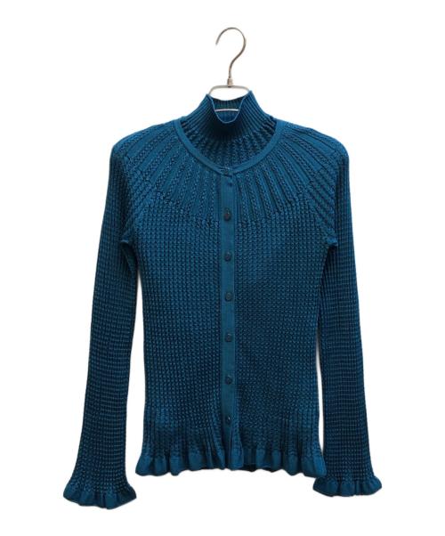 LANVIN COLLECTION（ランバンコレクション）LANVIN COLLECTION (ランバンコレクション) アンサンブルカーディガン ブルー サイズ:38の古着・服飾アイテム