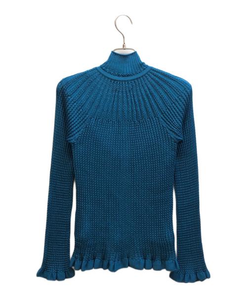 LANVIN COLLECTION（ランバンコレクション）LANVIN COLLECTION (ランバンコレクション) アンサンブルカーディガン ブルー サイズ:38の古着・服飾アイテム