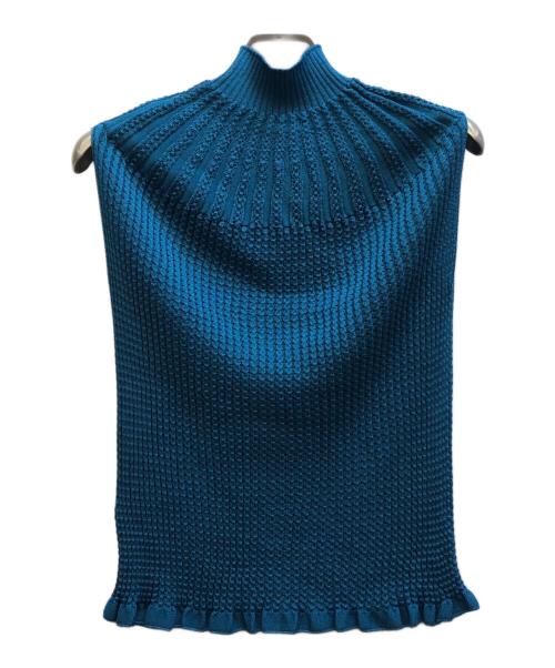 LANVIN COLLECTION（ランバンコレクション）LANVIN COLLECTION (ランバンコレクション) アンサンブルカーディガン ブルー サイズ:38の古着・服飾アイテム