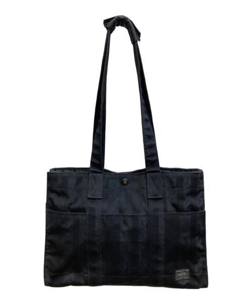 PORTER（ポーター）PORTER (ポーター) トートバッグ ブラックの古着・服飾アイテム