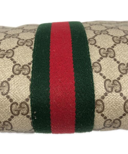 GUCCI（グッチ）GUCCI (グッチ) クラッチバッグ ブラウンの古着・服飾アイテム