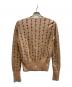 Vivienne Westwood RED LABEL (ヴィヴィアンウエストウッドレッドレーベル) オーブ刺繍カーディガン/16-55-151001 ベージュ サイズ:3：16000円
