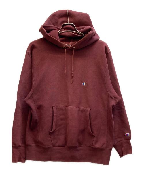 Champion REVERSE WEAVE（チャンピオン リバース ウィーブ）Champion REVERSE WEAVE (チャンピオン リバース ウィーブ) リバースウィーブパーカー レッド サイズ:Lの古着・服飾アイテム