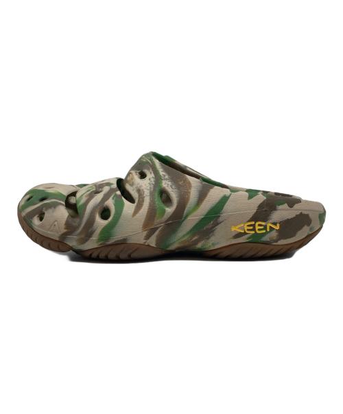 KEEN（キーン）KEEN (キーン) YOGUI グリーン×ベージュ サイズ:28の古着・服飾アイテム