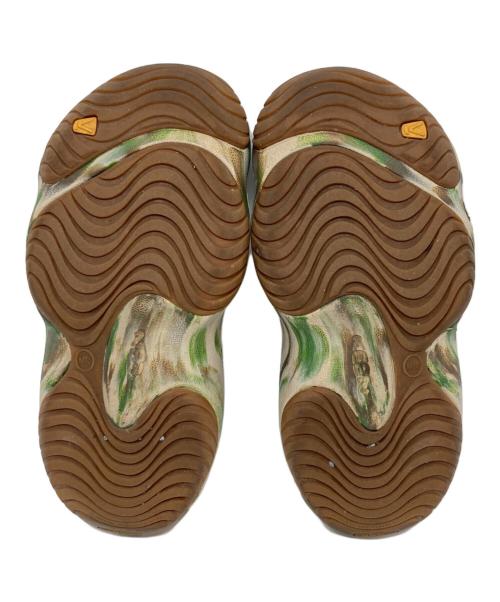 KEEN（キーン）KEEN (キーン) YOGUI グリーン×ベージュ サイズ:28の古着・服飾アイテム
