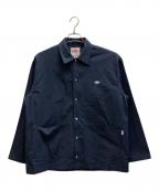DANTON×URBAN RESEARCH DOORSダントン×アーバンリサーチドアーズ）の古着「カバーオールシャツ / ＃DT-B0240 WCL」｜ネイビー