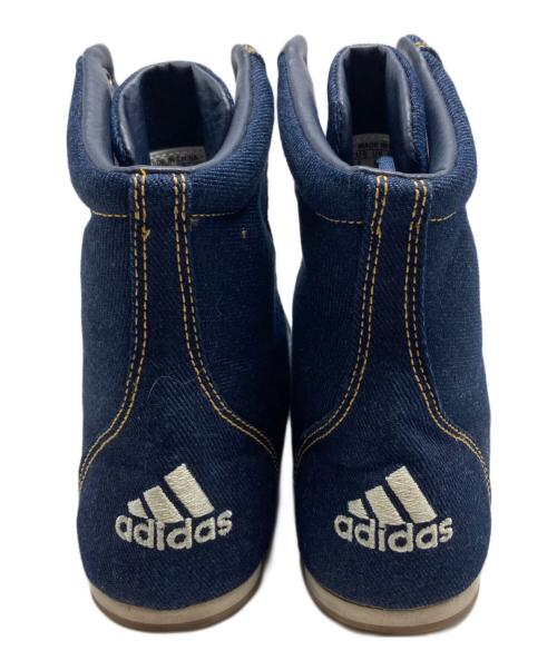 adidas（アディダス）adidas (アディダス) デニムボクシングシューズ/010947 インディゴ サイズ:US6の古着・服飾アイテム
