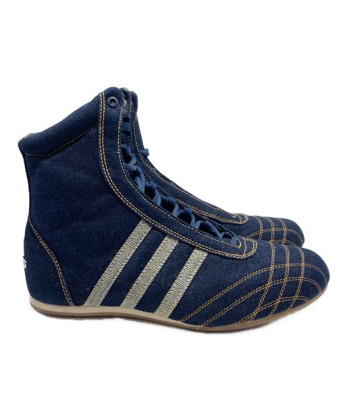 adidas（アディダス）adidas (アディダス) デニムボクシングシューズ/010947 インディゴ サイズ:US6の古着・服飾アイテム