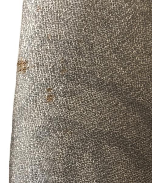 CHANEL（シャネル）CHANEL (シャネル) ココマークグラデーション カシミヤストール グレーの古着・服飾アイテム