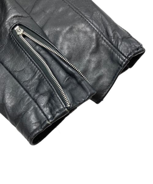 Schott（ショット）Schott (ショット) ダブルライダースジャケット ブラック サイズ:36の古着・服飾アイテム