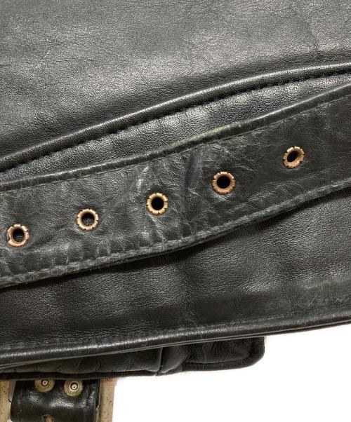 Schott（ショット）Schott (ショット) ダブルライダースジャケット ブラック サイズ:36の古着・服飾アイテム
