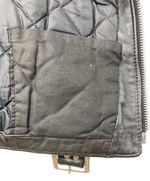 Schott（ショット）Schott (ショット) ダブルライダースジャケット ブラック サイズ:36の古着・服飾アイテム