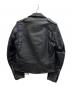 Schott (ショット) ダブルライダースジャケット ブラック サイズ:36：25000円