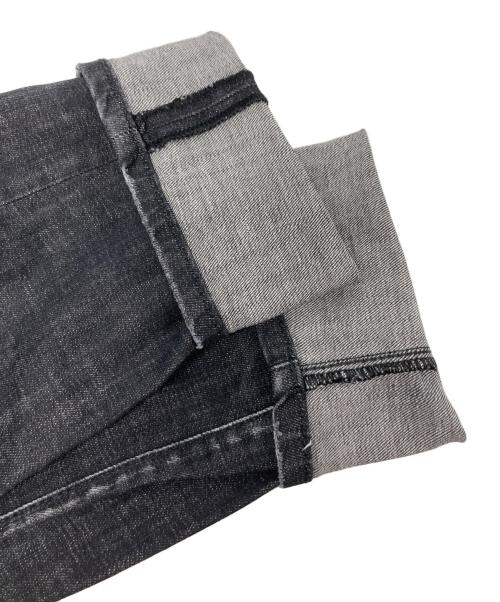 DSQUARED2（ディースクエアード）DSQUARED2 (ディースクエアード) EASY BLACK WASH SEXY TWIST JEAN ブラック サイズ:48の古着・服飾アイテム