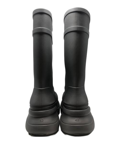 BALENCIAGA（バレンシアガ）BALENCIAGA (バレンシアガ) crocs (クロックス) レインブーツ グレー サイズ:43の古着・服飾アイテム
