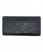 LOUIS VUITTONルイ ヴィトン）の古着「トリヨンレザー長財布/M69038」｜ブラック