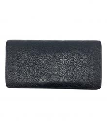 LOUIS VUITTON（ルイ ヴィトン）の古着「トリヨンレザー長財布/M69038」｜ブラック