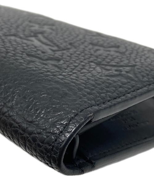 LOUIS VUITTON（ルイ ヴィトン）LOUIS VUITTON (ルイ ヴィトン) トリヨンレザー長財布/M69038 ブラック サイズ:₋の古着・服飾アイテム