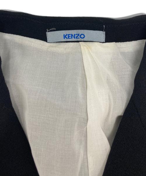 KENZO（ケンゾー）KENZO (ケンゾー) シアージャケット ブラック サイズ:3の古着・服飾アイテム