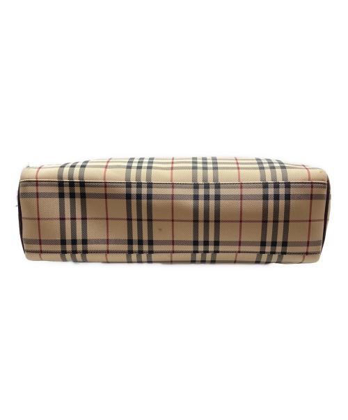 BURBERRY（バーバリー）BURBERRY (バーバリー) ノバチェックミニボストンバック ベージュ サイズ:₋の古着・服飾アイテム