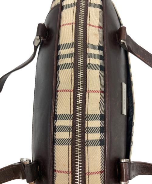 BURBERRY（バーバリー）BURBERRY (バーバリー) ノバチェックミニボストンバック ベージュ サイズ:₋の古着・服飾アイテム