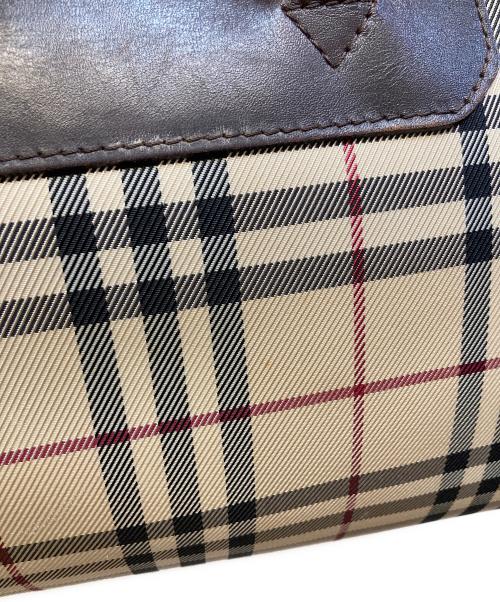 BURBERRY（バーバリー）BURBERRY (バーバリー) ノバチェックミニボストンバック ベージュ サイズ:₋の古着・服飾アイテム