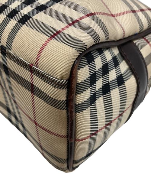BURBERRY（バーバリー）BURBERRY (バーバリー) ノバチェックミニボストンバック ベージュ サイズ:₋の古着・服飾アイテム