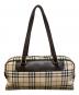BURBERRY (バーバリー) ノバチェックミニボストンバック ベージュ サイズ:₋：25000円