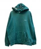 madhappyマッドハッピー）の古着「刺繍パーカー/4U033F122」｜グリーン
