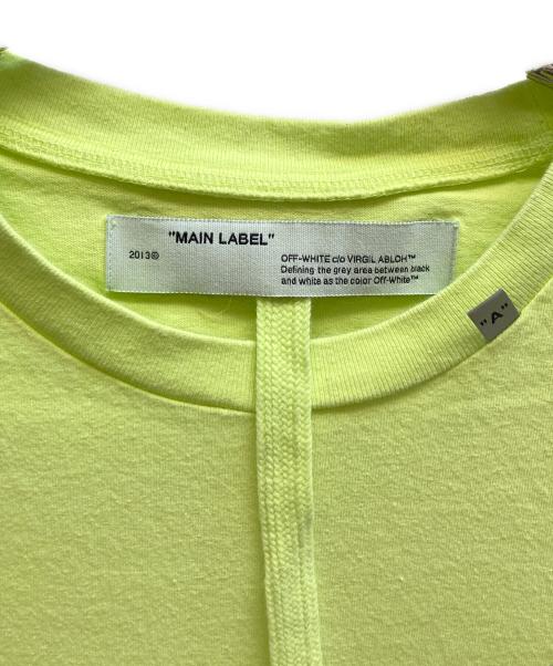 OFFWHITE（オフホワイト）OFFWHITE (オフホワイト) 3D Crossed Off S/S Slim T-Shirt グリーン サイズ:Lの古着・服飾アイテム