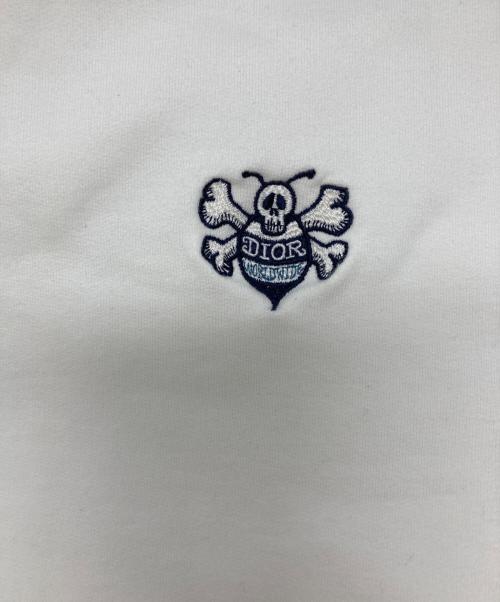 Dior（ディオール）Dior (ディオール) BEE刺繍パーカー/033J605G0531 ホワイト サイズ:Mの古着・服飾アイテム