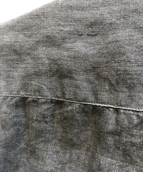 A.P.C.（アーペーセー）A.P.C. (アーペーセー) 半袖リネンシャツ グレー サイズ:Sの古着・服飾アイテム