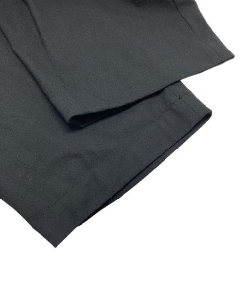 WAIPER.inc（ワイパーインク）WAIPER.inc (ワイパーインク) ストレッチトラウザー ストレート ブラック サイズ:₋の古着・服飾アイテム