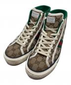GUCCIグッチ）の古着「Tennis 1977 Canvas HighTop」｜ベージュ