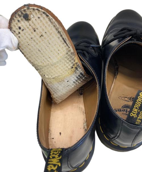 Dr.Martens（ドクターマーチン）Dr.Martens (ドクターマーチン) BEAMS (ビームス) 別注サイドジップ3ホールシューズ / 1461W/ZIP ブラック サイズ:UK8の古着・服飾アイテム