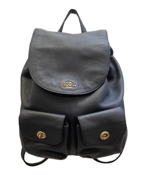 COACH（コーチ）COACH (コーチ) ビリー バックパック / F37410 ネイビーの古着・服飾アイテム