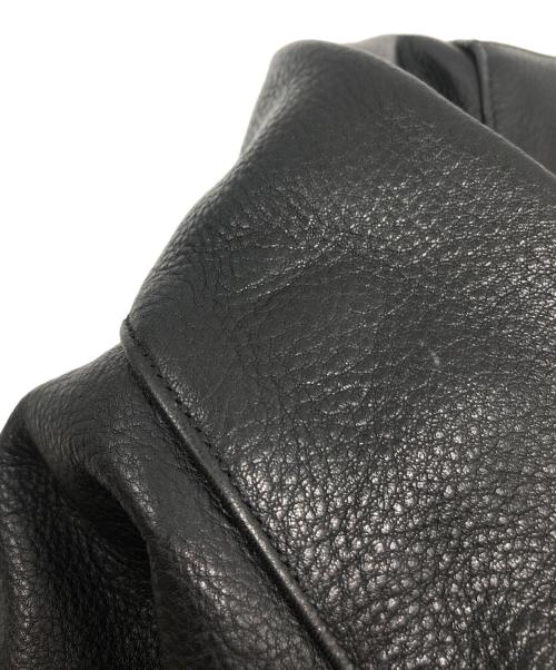 KADOYA（カドヤ）KADOYA (カドヤ) レザーライダースジャケット ブラック サイズ:3Lの古着・服飾アイテム