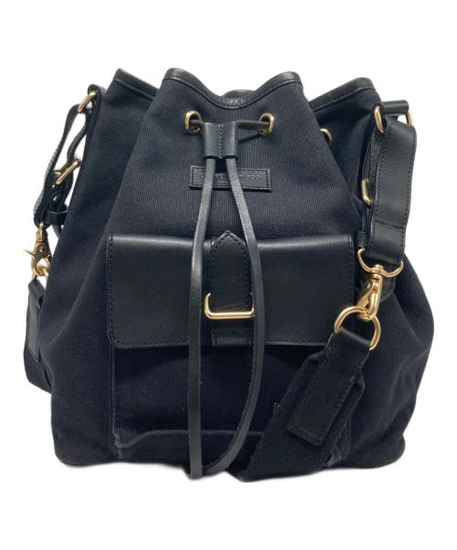 PORTER（ポーター）PORTER (ポーター) united bamboo (ユナイテッドバンブー) BALOON BAG ブラックの古着・服飾アイテム