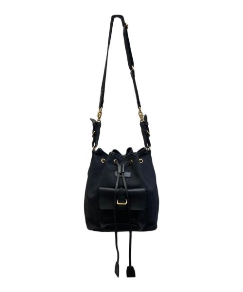 PORTER（ポーター）PORTER (ポーター) united bamboo (ユナイテッドバンブー) BALOON BAG ブラックの古着・服飾アイテム